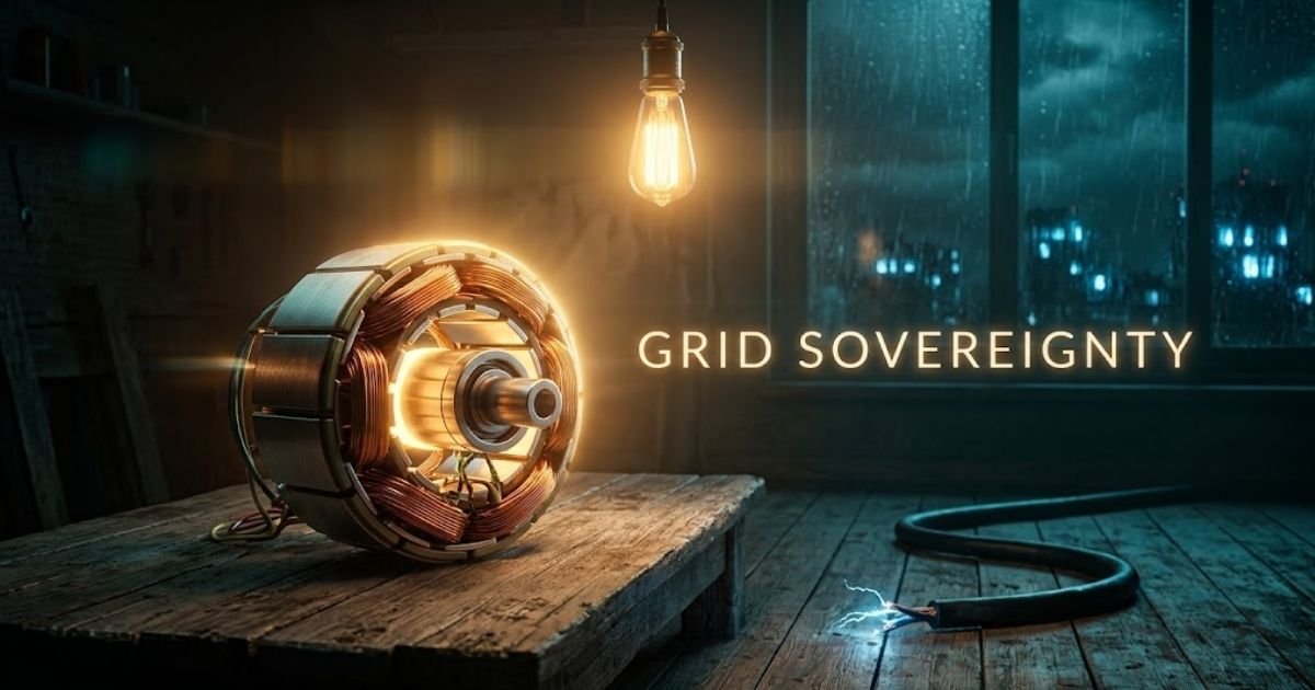 DIY micro-generator setup for home energy revolution and grid sovereignty